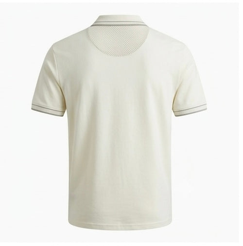 CACTUS MAN BEIGE POLO T-SHIRT