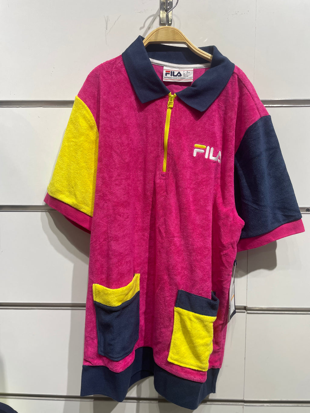 Fila men colorful polo t-shirt (lm21c314-677)