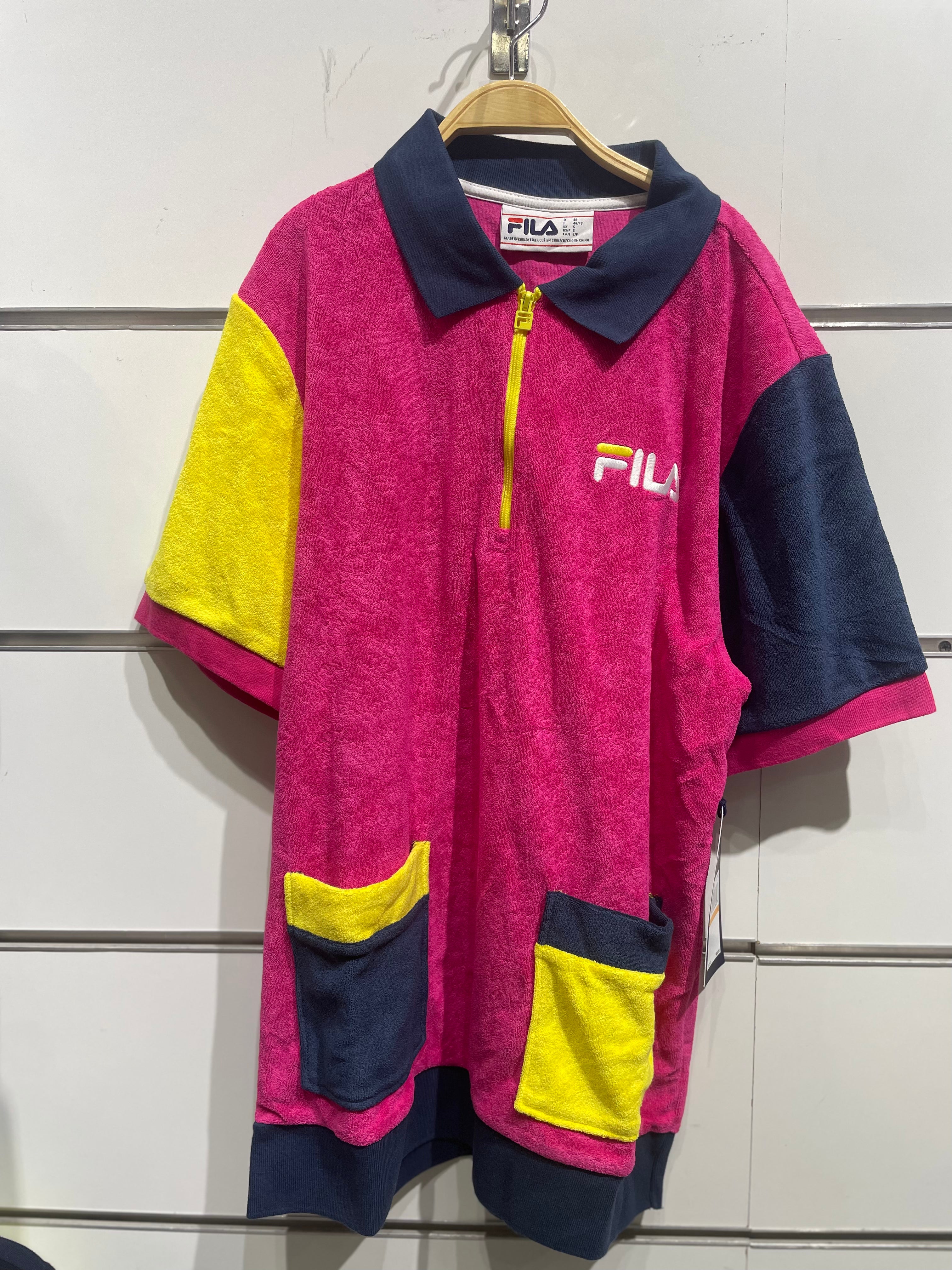 Fila men colorful polo t-shirt (lm21c314-677)