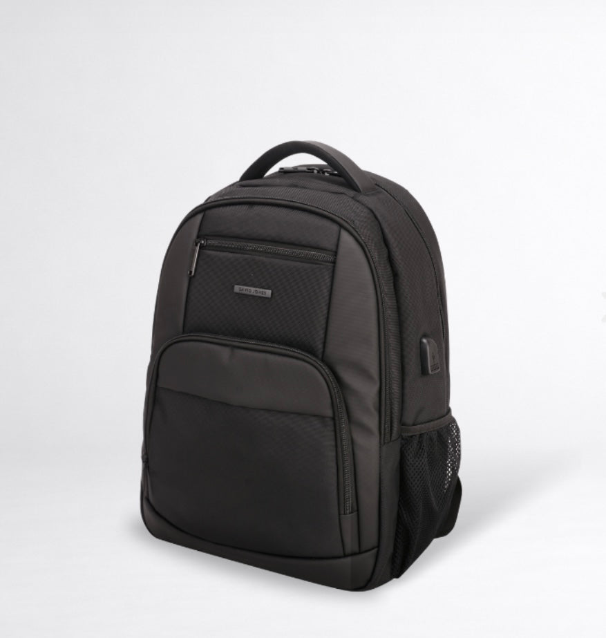 David Jones Black Backpack PC-044