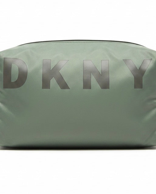 DKNY Solid DKNY Logo Black and Green Shoe bag Cargo DA050LS3