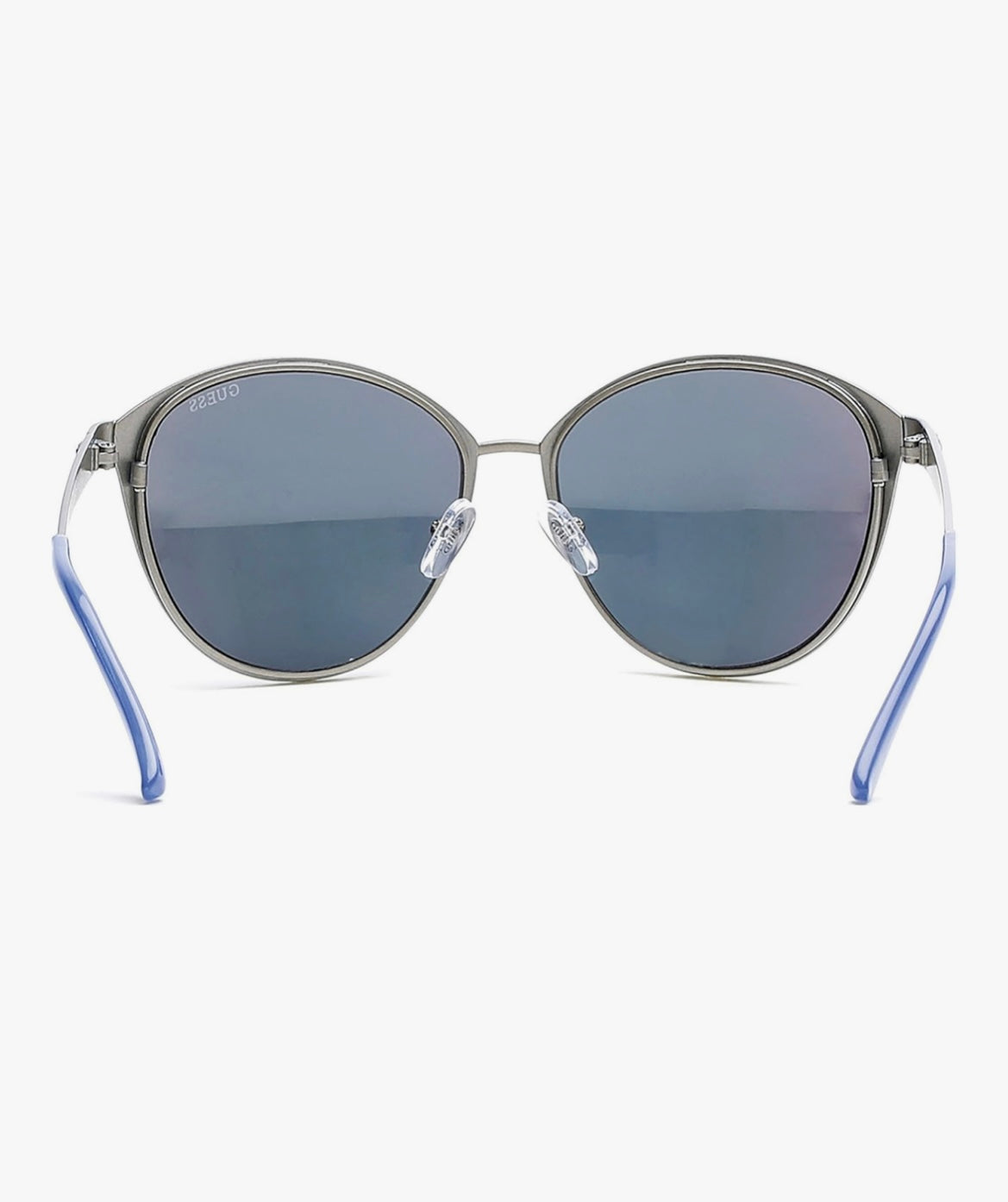 Guess Matte Blue Smoke Mirror Sunglasses GU7442 91C 58 16 135 *3