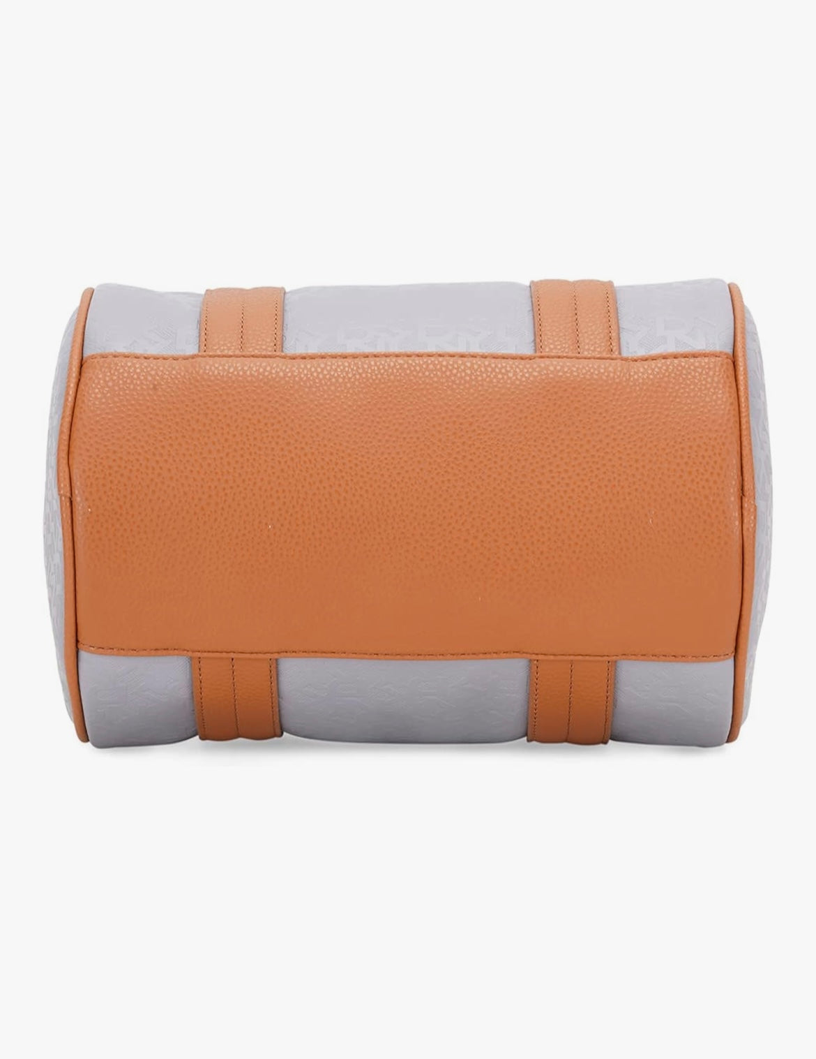 DKNY Autograph Sports Utility Duffle Bag with Zip Closure Grey