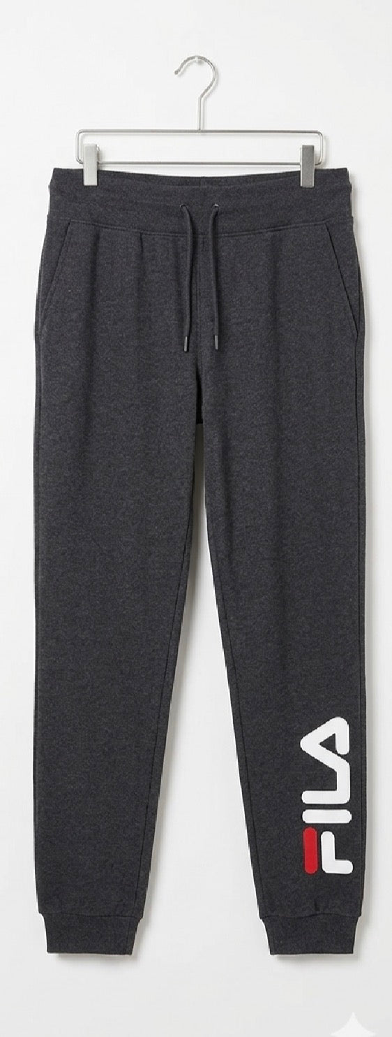 Black Joggers with Fila Logo Womens-sw231242-084