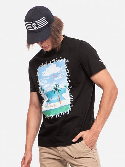 GUESS Men's Cn Ss Billboard Tee T-Shirt