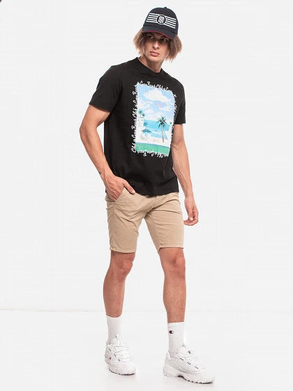 GUESS Men's Cn Ss Billboard Tee T-Shirt