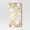 SEALED - 120CM X 60CM Floral Unframed Canvas - Threshold