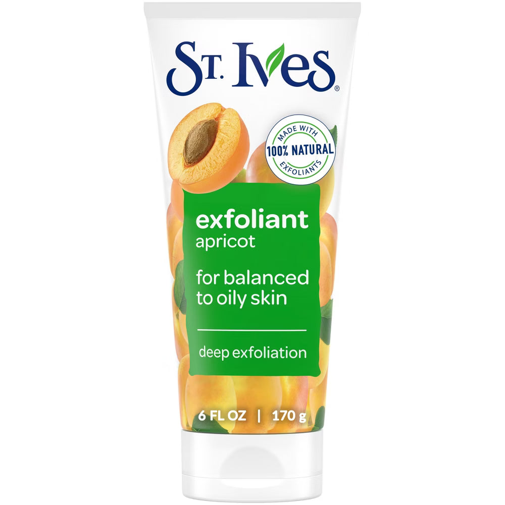 St. Ives, Exfoliant apricot, For Balanced To Oily Skin, Apricot , 6 oz (170 g)