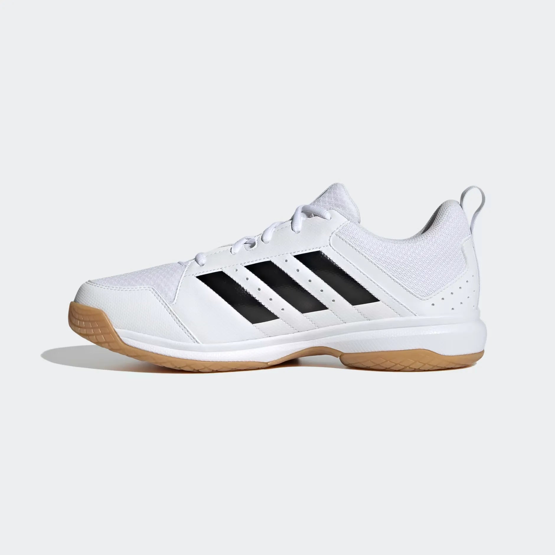 Adidas Ligra 7 GZ0069 White sneakers. Shop these lightweight and sleek shoes for men, perfect for everyday wear.