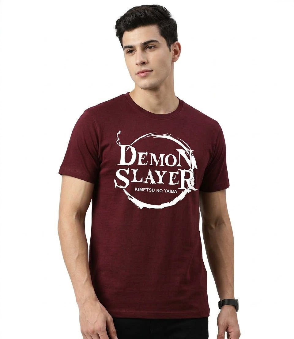 Be style demon slayer kimetsu no yaiba Burgundy