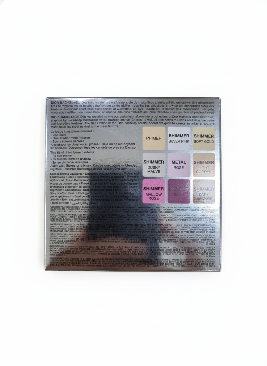 Dior Backstage Eye Palette – Bright & Nude Mix