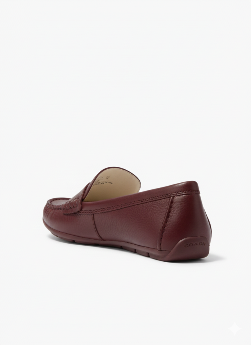 COACH SCULPT C LTH DRIVER DARK WIN