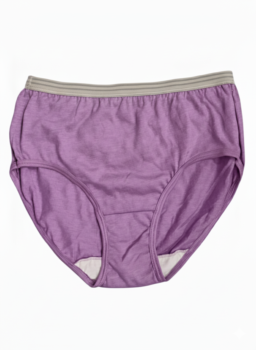 Fruit of the Loom Women's Cotton Low-Rise Brief Underwear, one piece