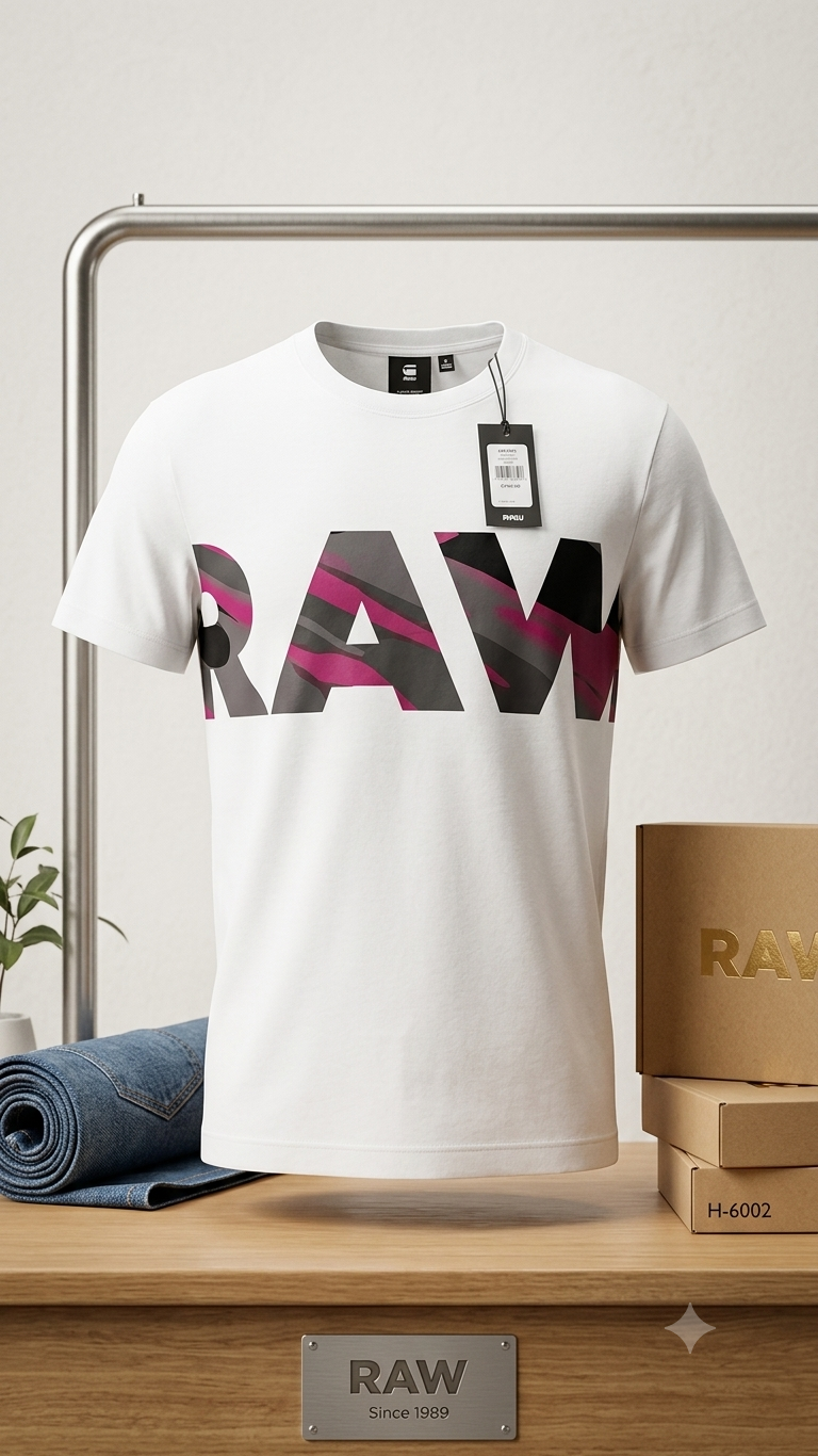 G-Star Raw WomEN RAW Graphic T-Shirt – White