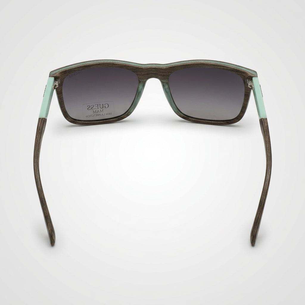 Guess Men GU6805 Rectangular Sunglasses, Multicolor