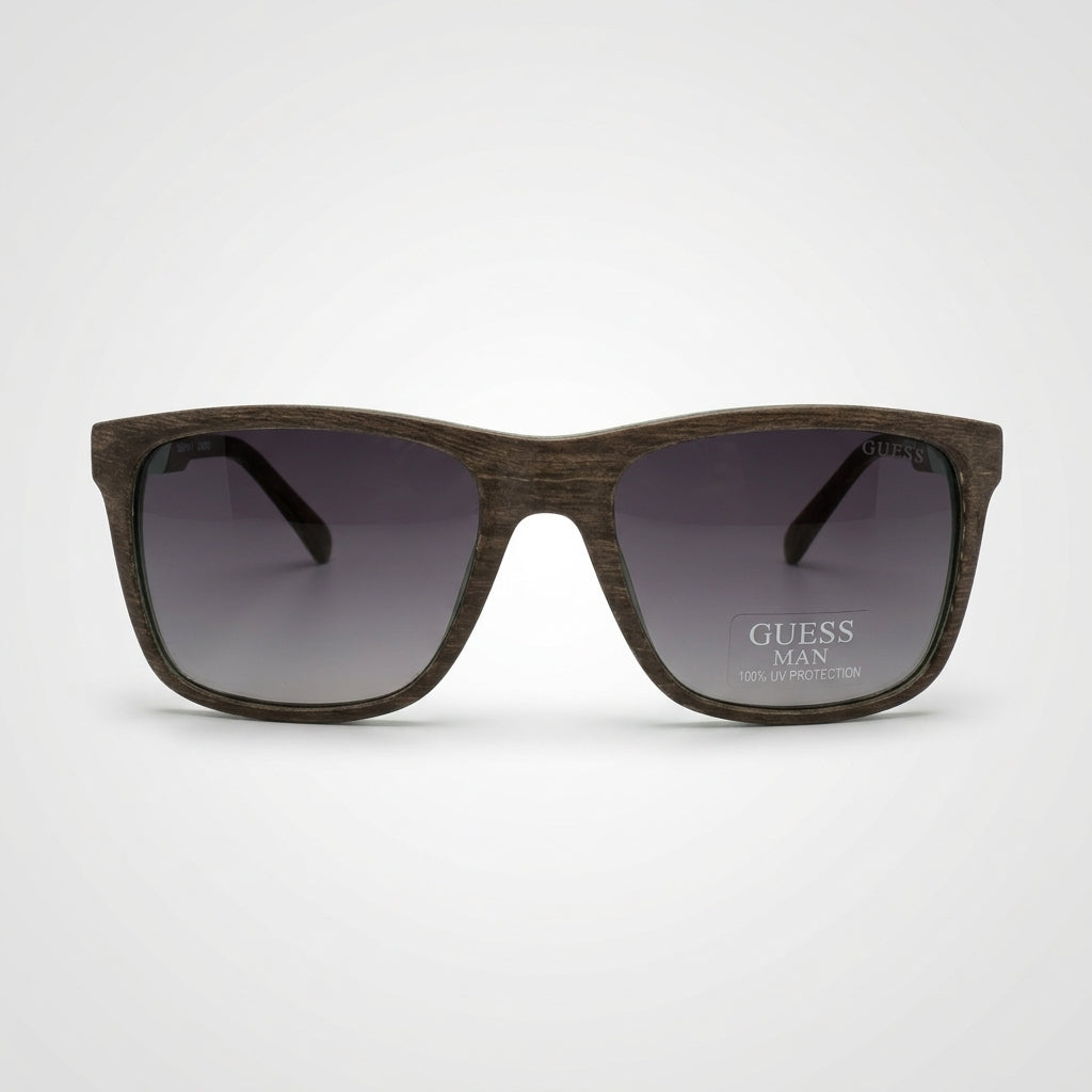Guess Men GU6805 Rectangular Sunglasses, Multicolor