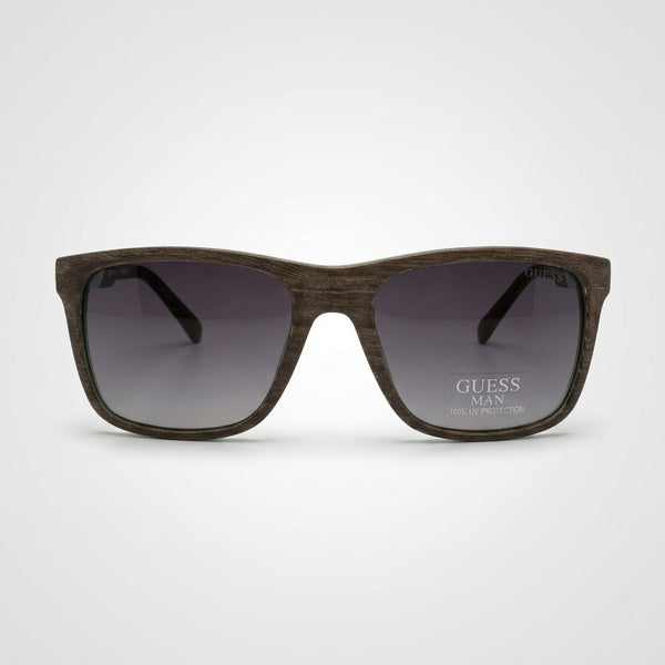 Guess Men GU6805 Rectangular Sunglasses, Multicolor