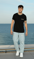 Cactus Man Ricky Singh Men’s Round Neck Half-Sleeve T-Shirt