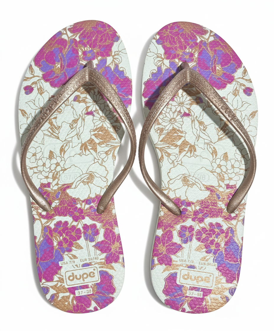 dupe flip flop slippers for women's