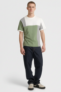 Denim & Flower Men’s Round Neck T-Shirt
