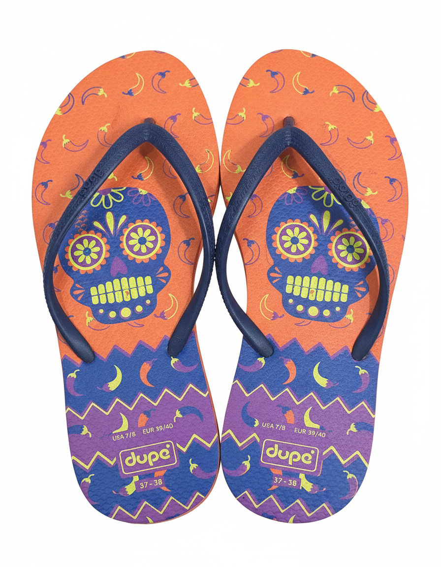 Dupe flip flop slippers for women's