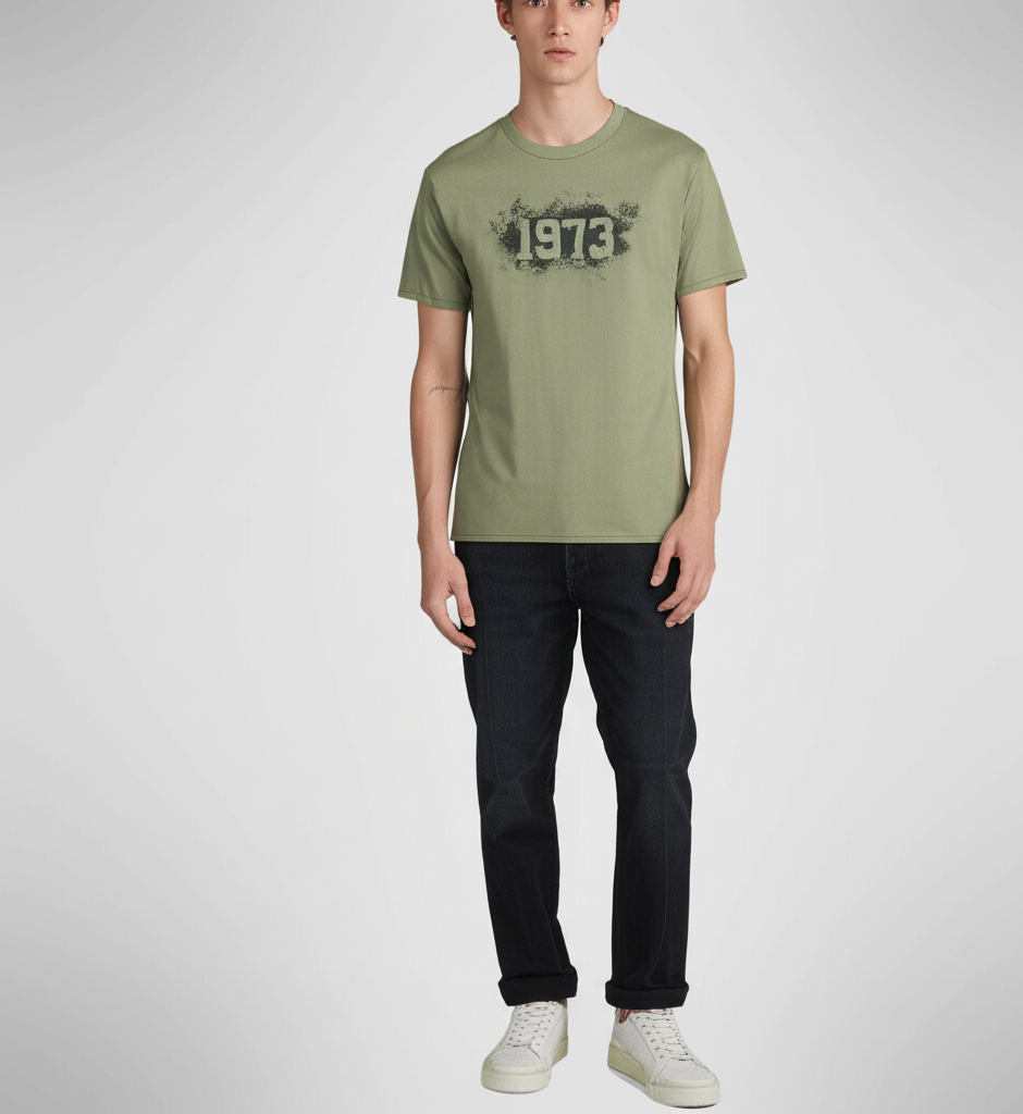 PEPE JEANS LONDON SLIM T-SHIRT ORANGE M1