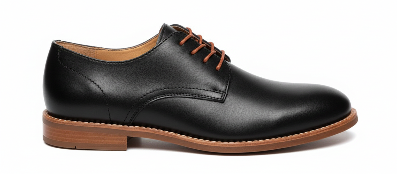 Clarks Atticus LT Lace Men’s Black Leather Dress Shoes – Formal Oxford Style