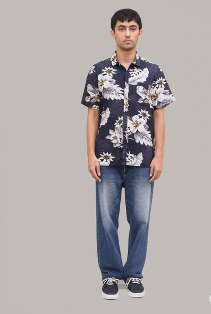 Denim & Flower Ricky Singh Floral Shirt