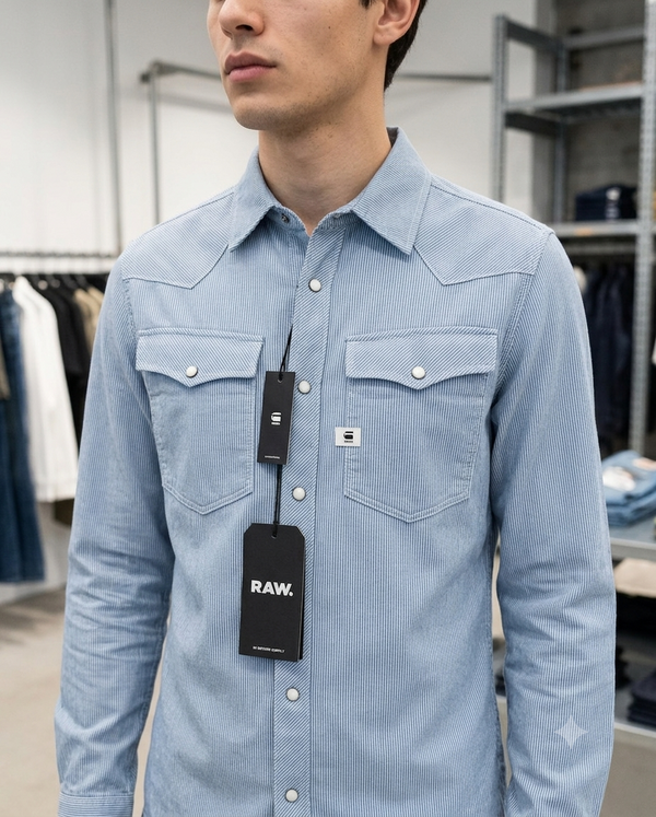 G-Star Raw Hick Stripe Men - 3301 Shirt