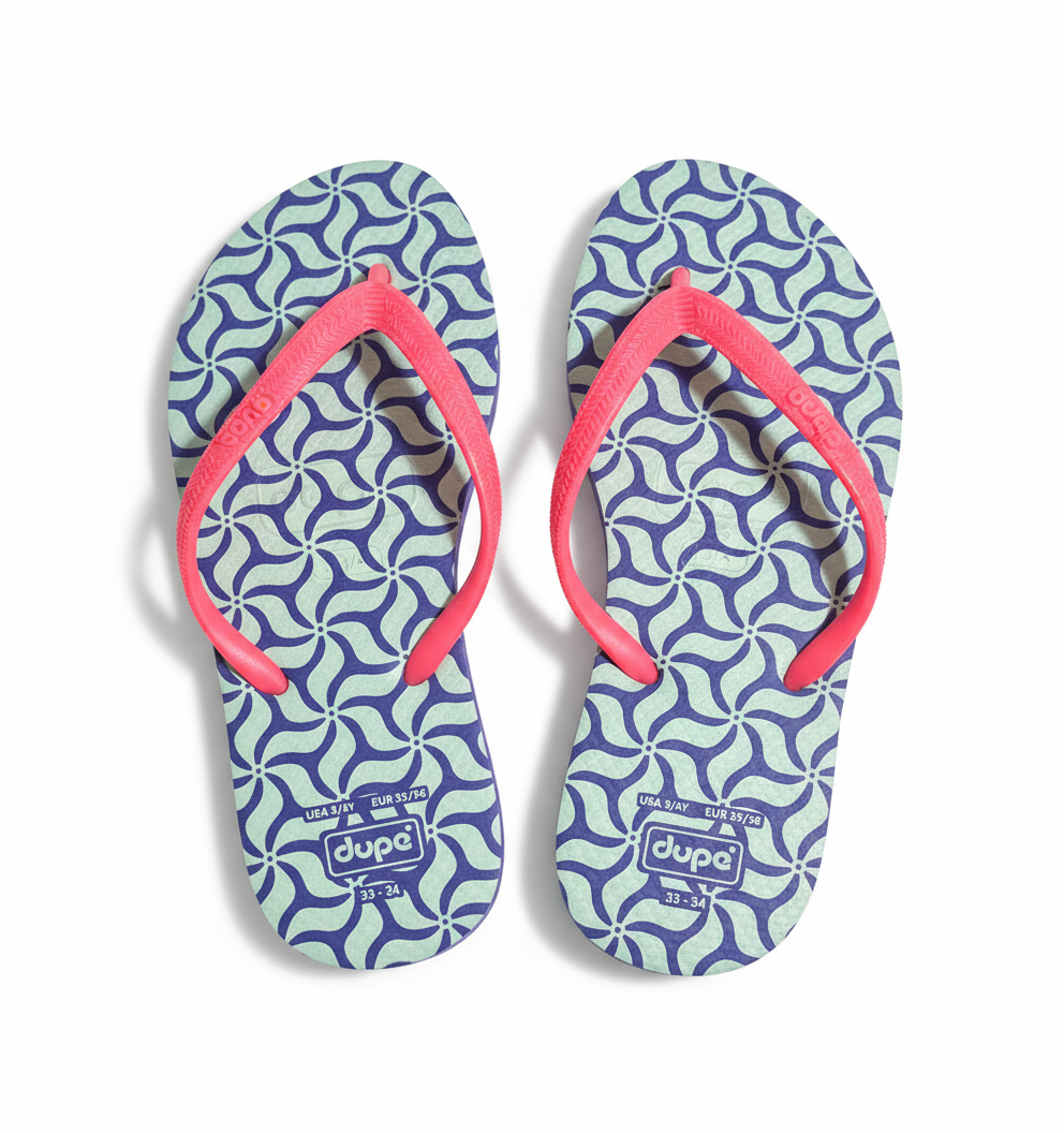 Dupe Flip Flop Design Slipper for Women