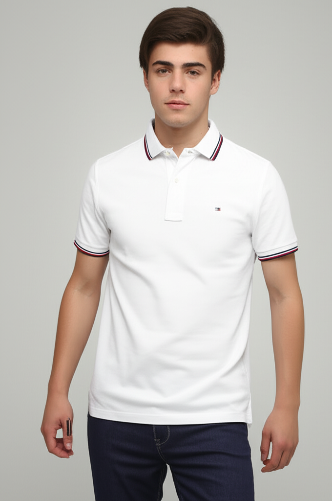 Tommy Hilfiger men t-shirt Pearl white