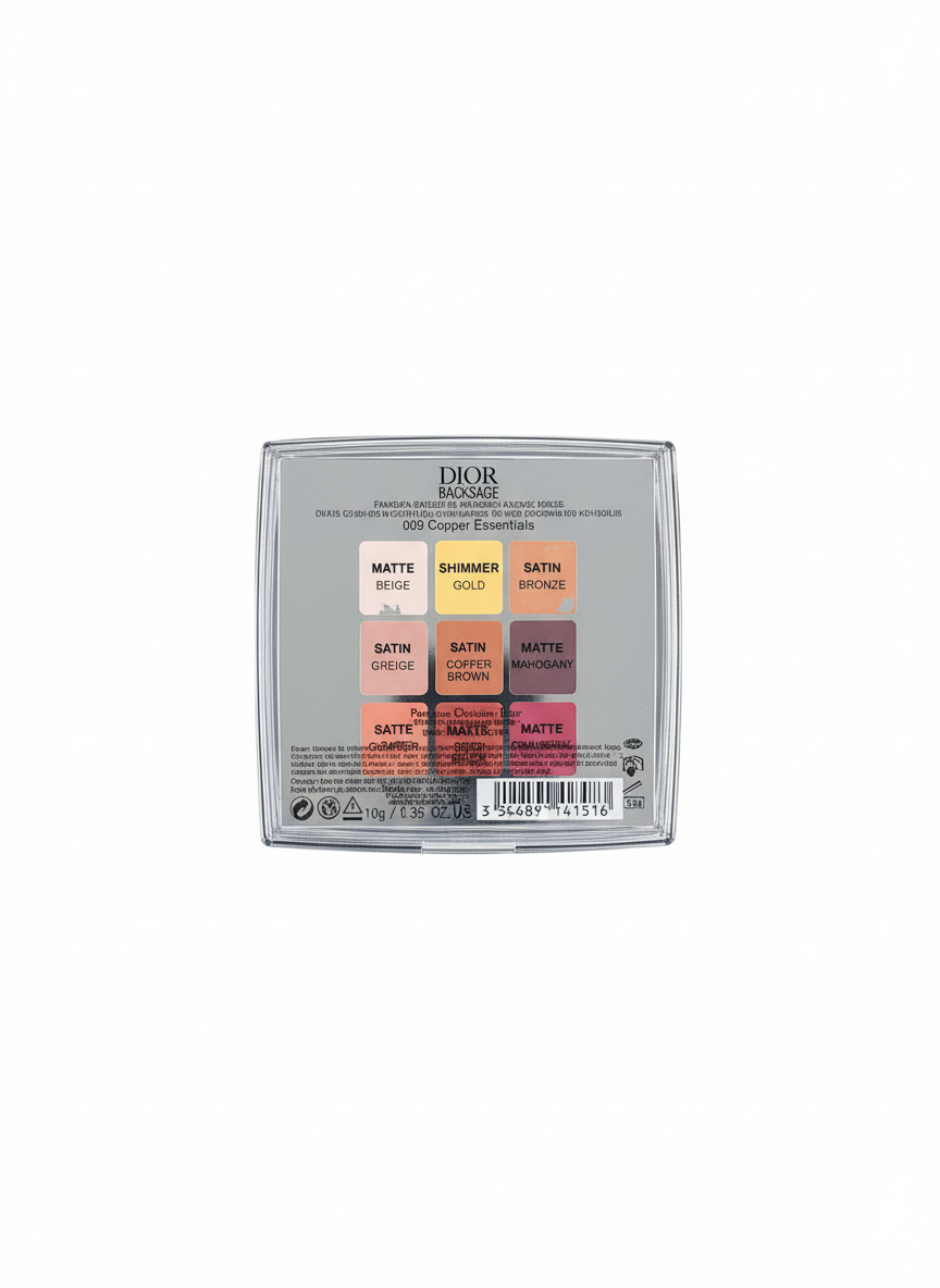 Dior Backstage Eye Palette – Amber Neutrals
