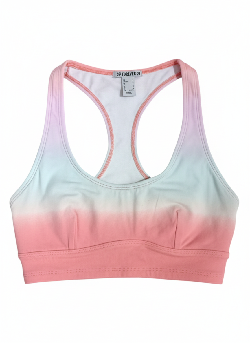 FOREVER21 Women's bra orange on white