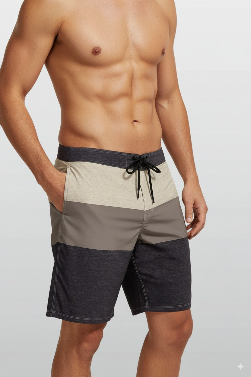 HURLEY BOARD SHORTS SWIMWEAR DARK SMOKE GRAY M11