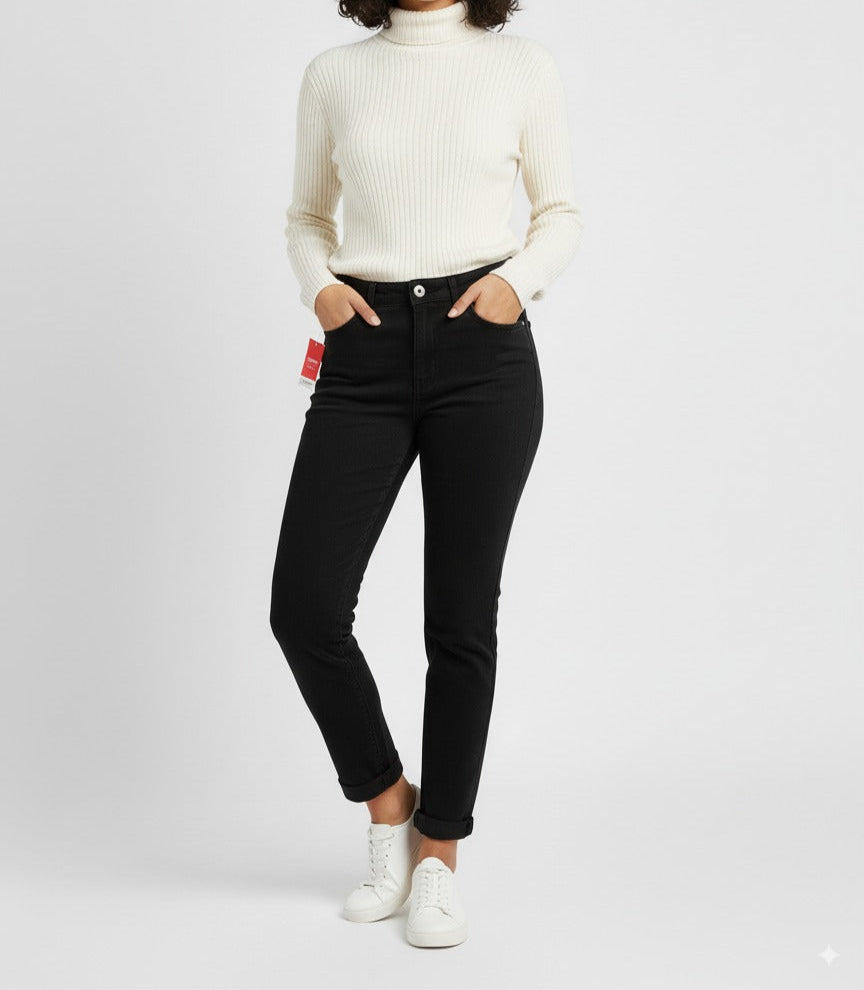 Well worn Women's jeans black