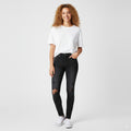 FOREVER 21 WOMEN'S HIGH RISE SKINNY JEANS