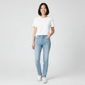 MISS SHOP WOMEN'S LIGHT BLUE JEANS