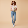 HANES PINK WOMEN'S NIGHT TOP