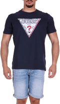 تي شيرت بشعار Guess Dark Blue