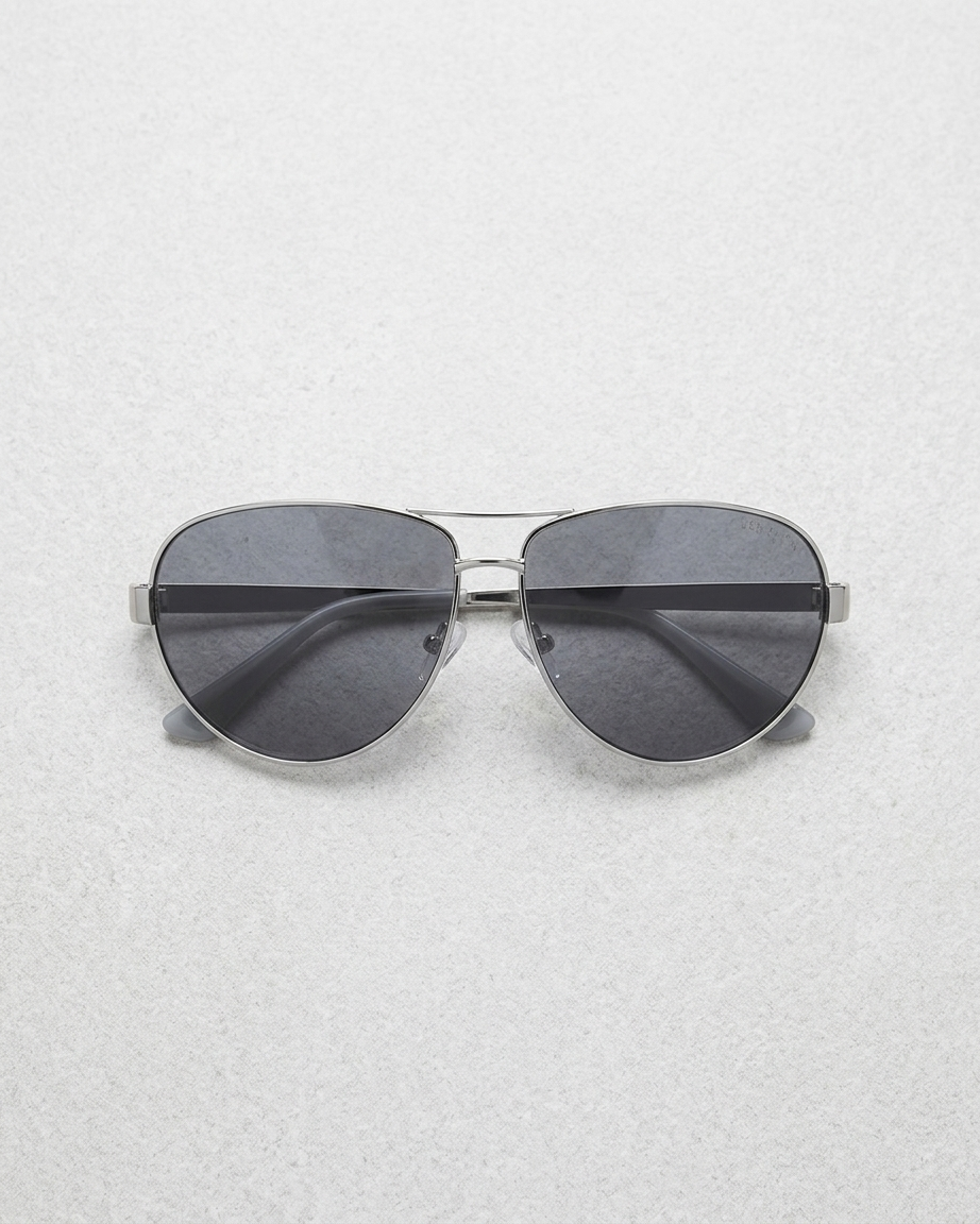 نظارة شمسية رجالي Guess بتصميم Aviator - طراز GU6875 06C -67-13 -140
