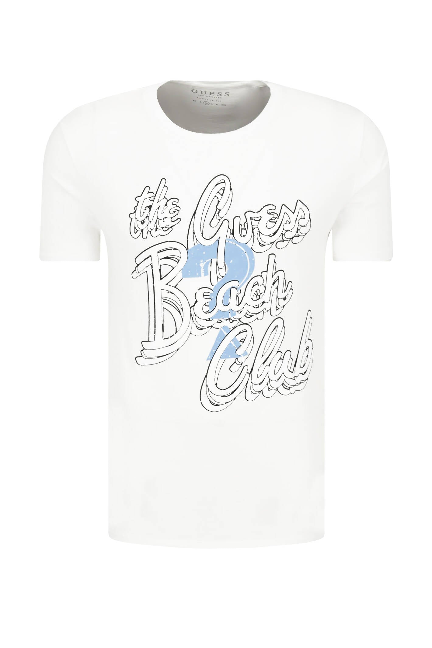 Guess The Beach Club Men T-shirt White