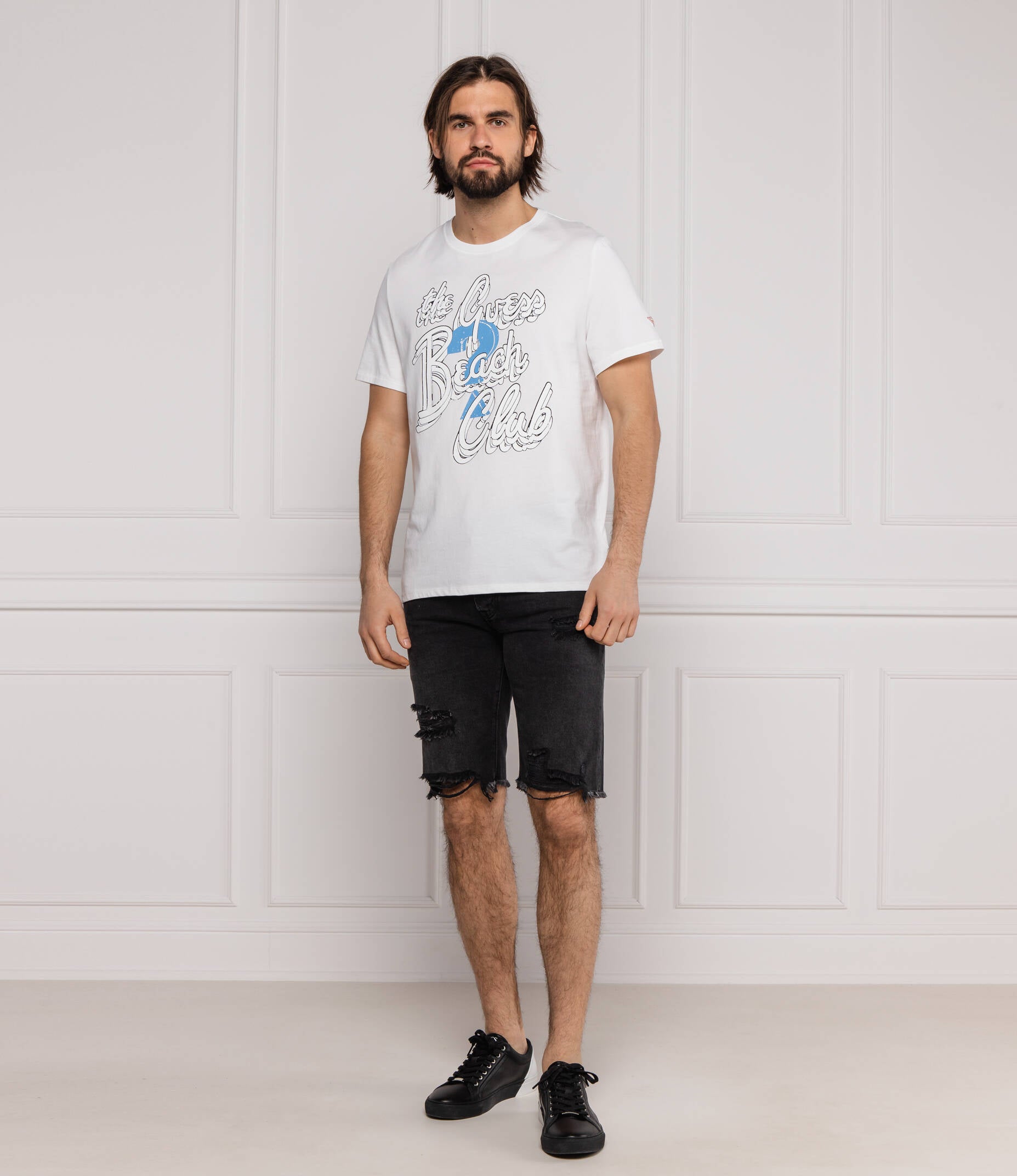 Guess The Beach Club Men T-shirt White