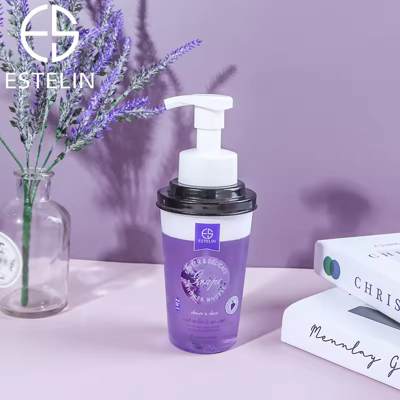 Estelin Grapes Shower Mousse 370 ml