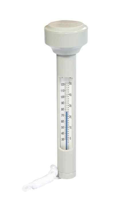 Floating pool thermometer