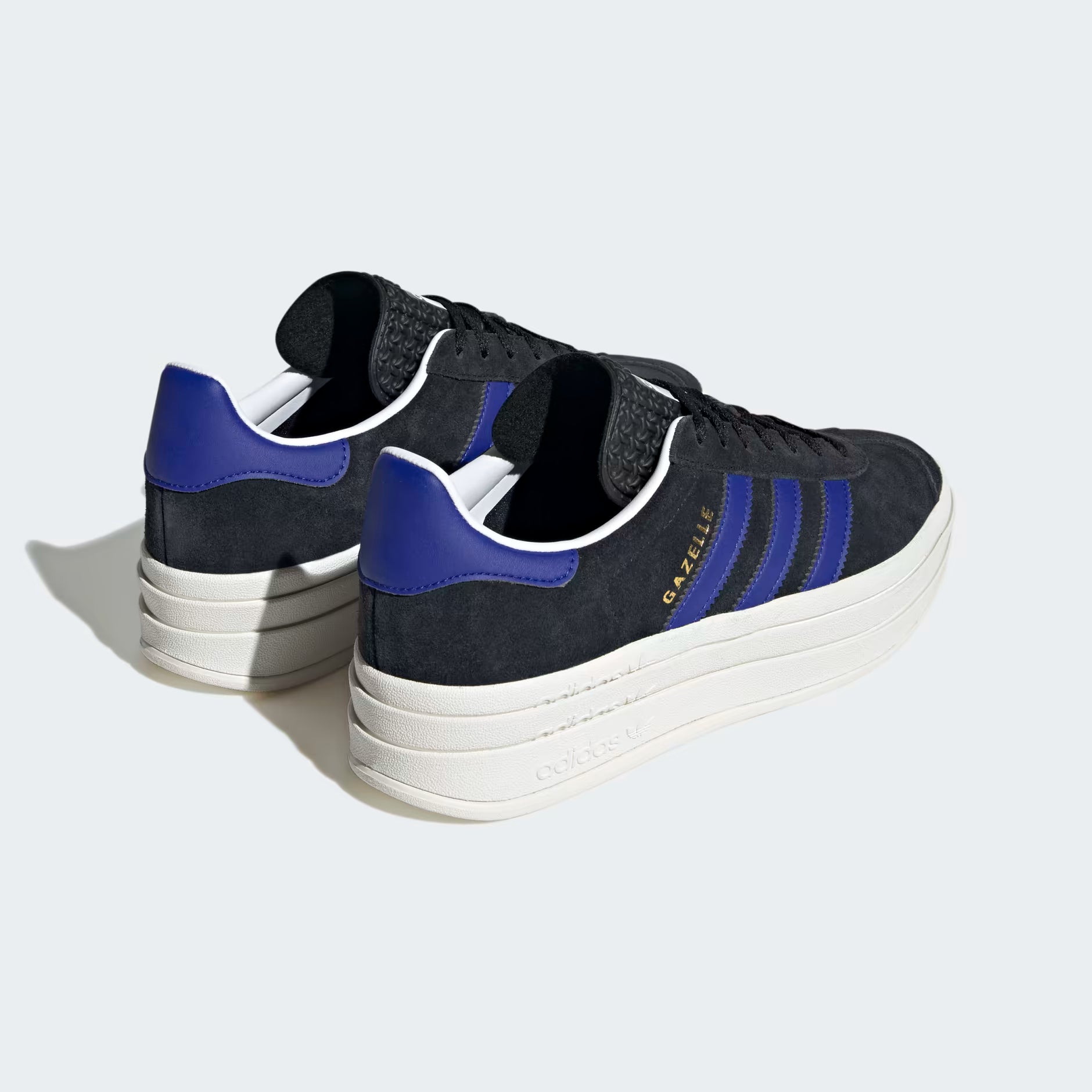 Adidas Wmns Gazelle Bold 'Black Lucid Blue' - HQ4408