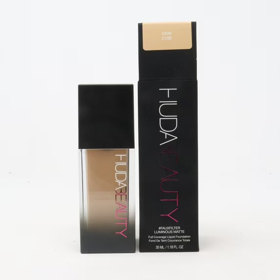 Huda Beauty FauxFilter Luminous Matte Full Coverage Liquid Foundation 35ml - Shade: Chai 210B