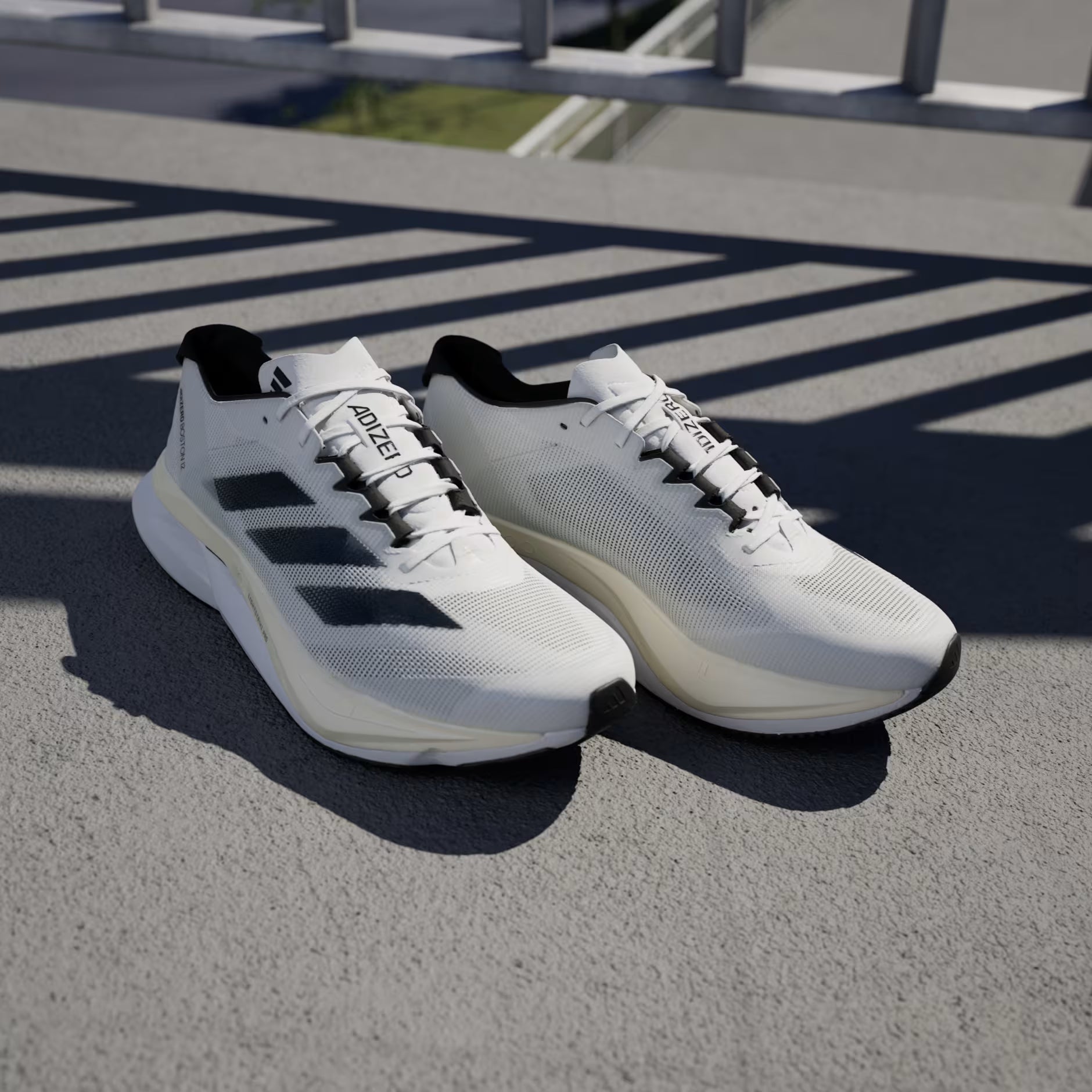 adidas Adizero Boston 12 'Cloud White Black Night ...