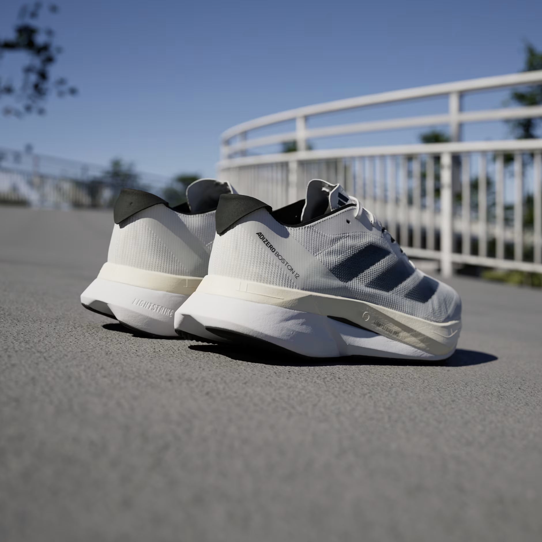 adidas Adizero Boston 12 'Cloud White Black Night ...