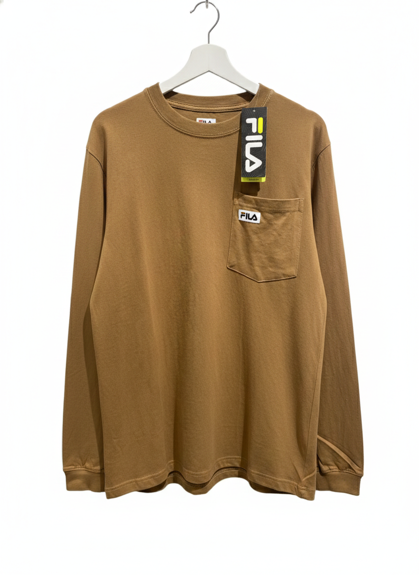 Fila menswear workwear L/s jrsy pkt shirt fmt1237