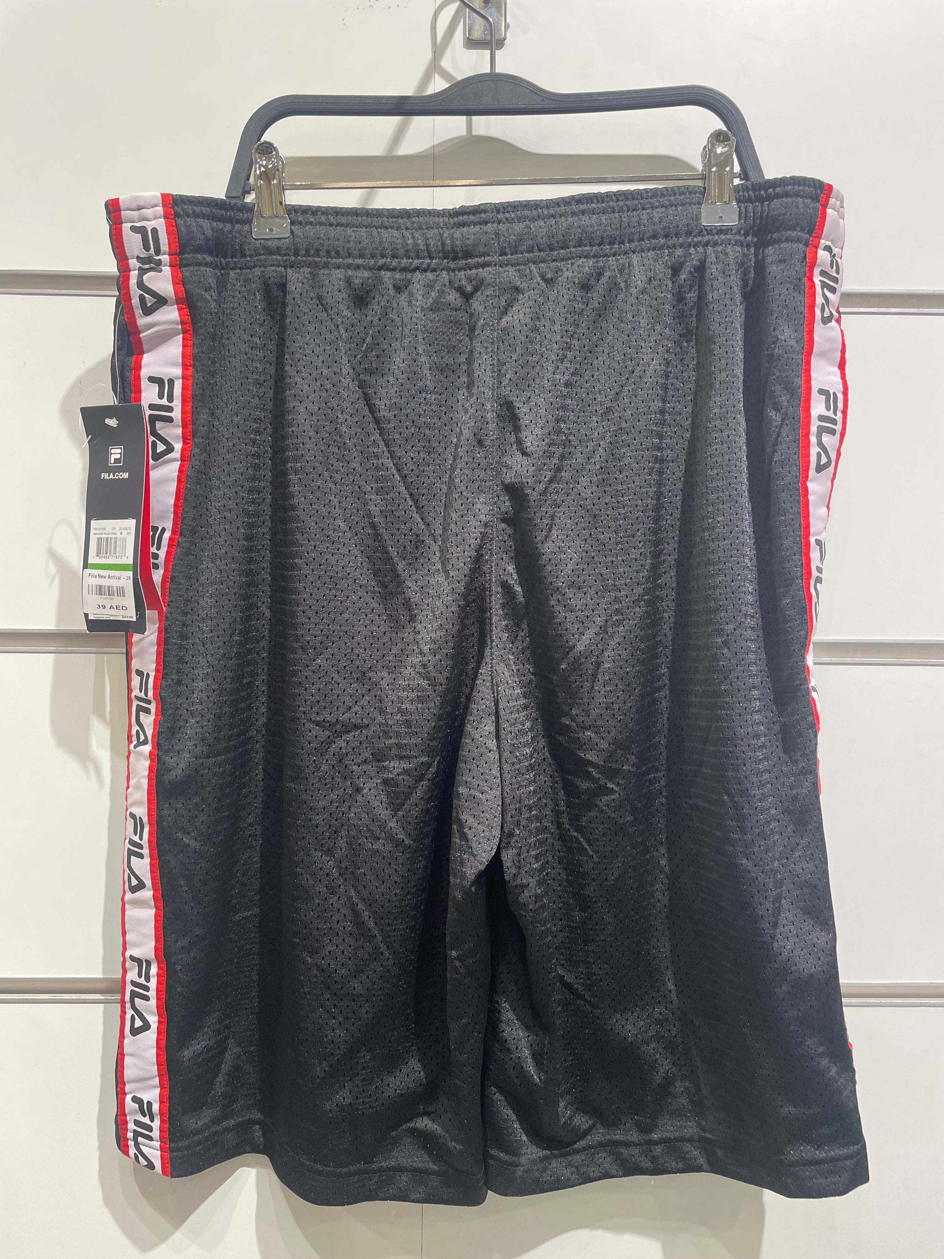 Fila men mesh short wilogo taping fm181558-001